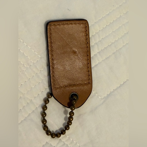 Coach Brown Hang Tag 1x2.5 - Picture 2 of 2